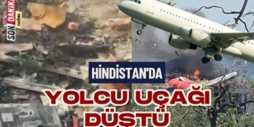 Hindistan'da Yolcu Uçağı Düştü