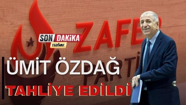 Ümit Özdağ Tahliye Edildi