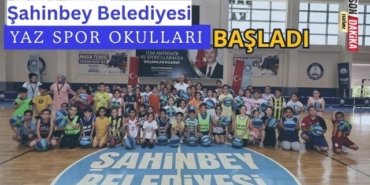 Şahinbey Belediyesi Yaz Spor Okulları Başladı