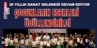 36 Yıllık Sanat Geleneği Devam Ediyor: Çocukların Eserleri Ödüllendirildi
