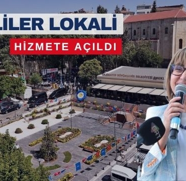Emekliler Lokali Hizmete Açıldı