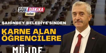 Şahinbey Belediyesi’nden Karne Alan Öğrencilere Müjde