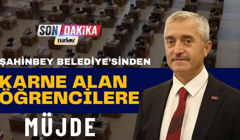 Şahinbey Belediyesi’nden Karne Alan Öğrencilere Müjde
