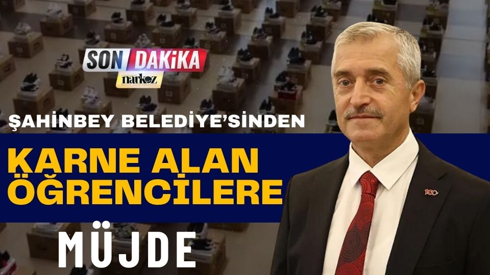Şahinbey Belediyesi’nden Karne Alan Öğrencilere Müjde