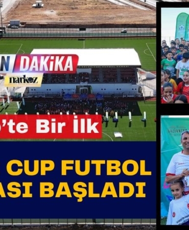 Gaziantep’te Bir İlk: Muhtar Cup Futbol Turnuvası Başladı