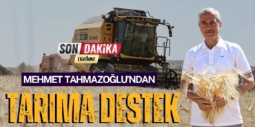 Tahmazoğlu’ndan Tarıma Destek