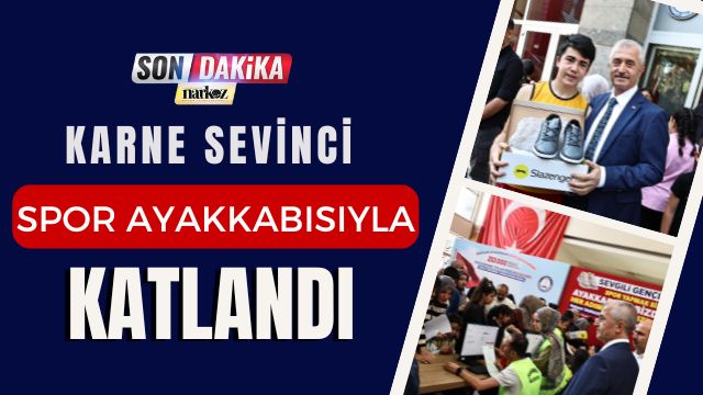 Karne Sevinci Spor Ayakkabısıyla Katlandı