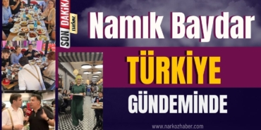 Namık Baydar Türkiye gündeminde!
