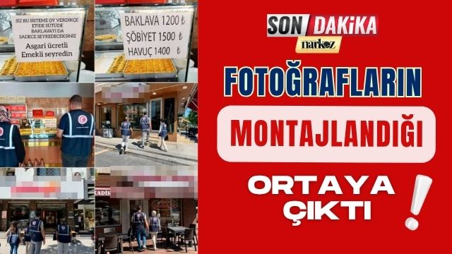 Denetimde Fotoğrafların Montajlandığı Ortaya Çıktı!