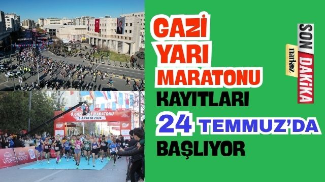 Gazi Yarı Maratonu Kayıtları 24 Temmuz'da Başlıyor