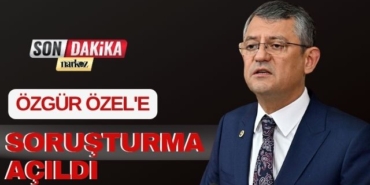 Özgür Özel'e Soruşturma Açıldı!