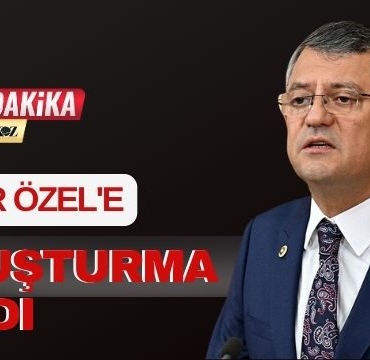 Özgür Özel'e Soruşturma Açıldı!