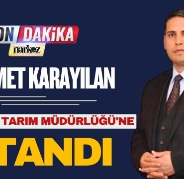 Mehmet Karayılan Manisa İl Tarım Müdürlüğü'ne Atandı