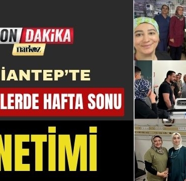 Gaziantep’te Hastanelere Hafta Sonu Denetimi