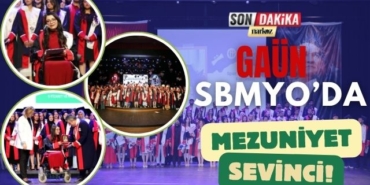 GAÜN Sosyal Bilimler MYO’DA Mezuniyet Coşkusu