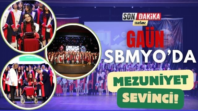 GAÜN Sosyal Bilimler MYO’DA Mezuniyet Coşkusu