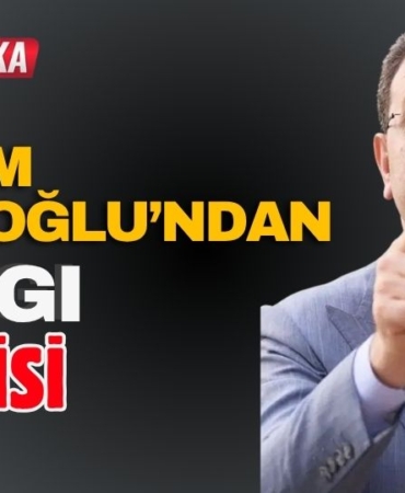 İmamoğlu’ndan Yargı Tepkisi