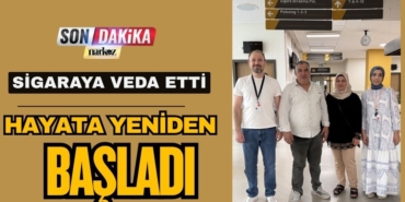 Sigaraya Veda Etti, Hayata Yeniden Başladı