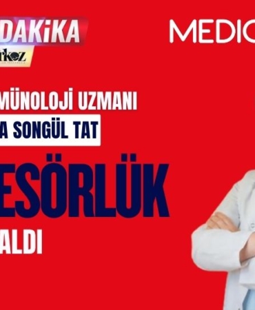 Alerji ve İmmünoloji Uzmanı Doç. Dr. Tuğba Songül Tat, Profesörlük Unvanını Aldı