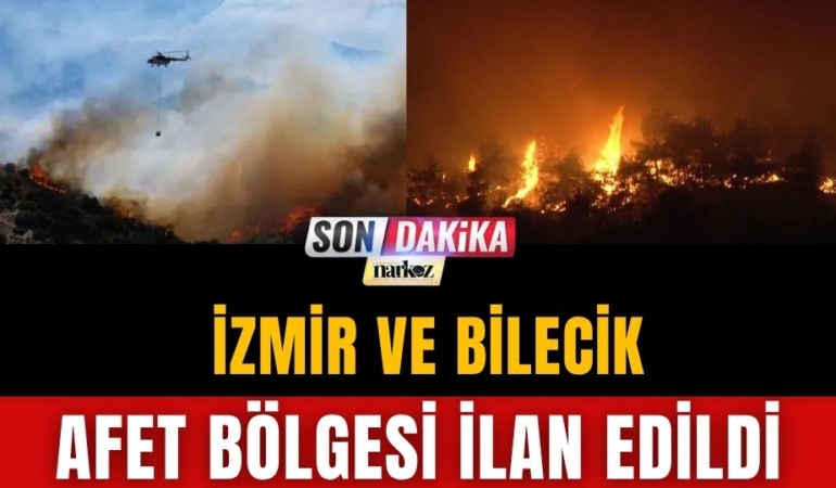 Bilecik ve İzmir Afet Bölgesi İlan Edildi