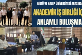 GİBTÜ ve Halep Üniversitesi Arasında Akademik İş Birliği İçin Anlamlı Buluşma