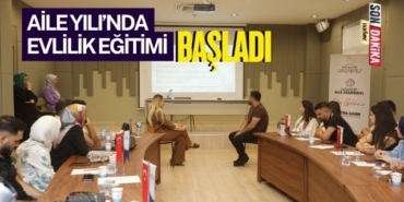 Aile Yılı’nda Evlilik Eğitimi Başladı