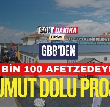 GBB' den Bin 100 Afetzedeye Umut Dolu Proje