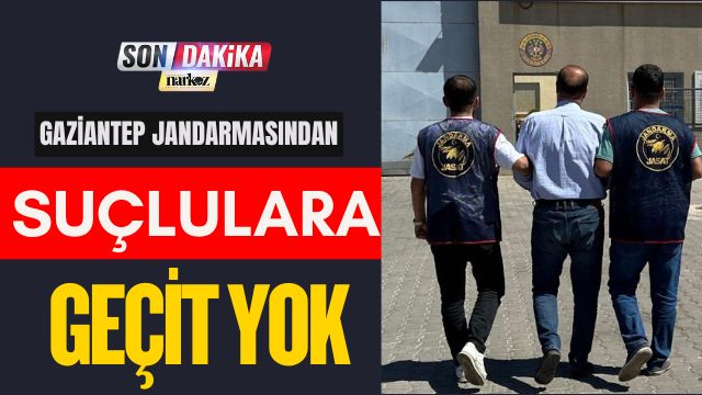 Gaziantep Jandarmasından Suçlulara Geçit Yok