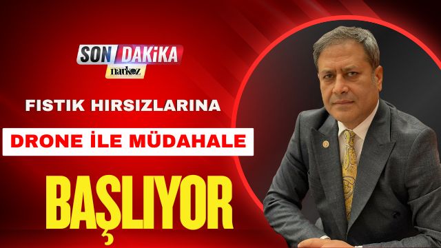 Fıstık Hırsızlarına Drone ile Müdahale Başlıyor