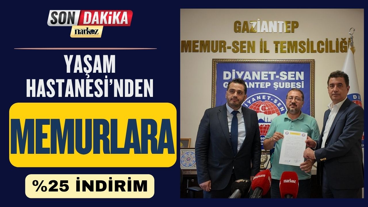 Yaşam Hastanesi’nden Memurlara % 25 İndirim