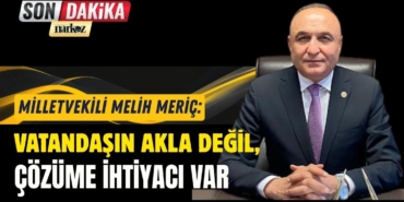 Milletvekili Melih Meriç: Alt yapıda sınıfta kaldık