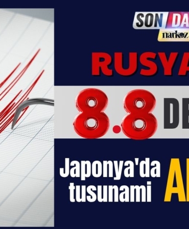 Rusya'da 8.7 büyüklüğünde deprem!