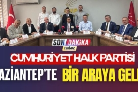 Cumhuriyet Halk Partisi Gaziantep' te Bir Araya Geldi