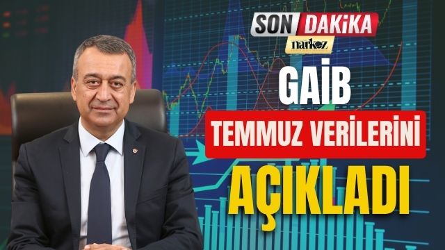 GAİB Temmuz Verilerini Açıkladı
