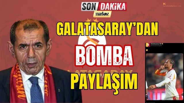 Galatasaray' dan Bomba Paylaşım
