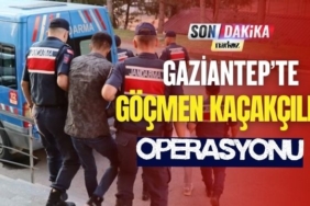 Gaziantep' te Göçmen Kaçakçılığı Operasyonu