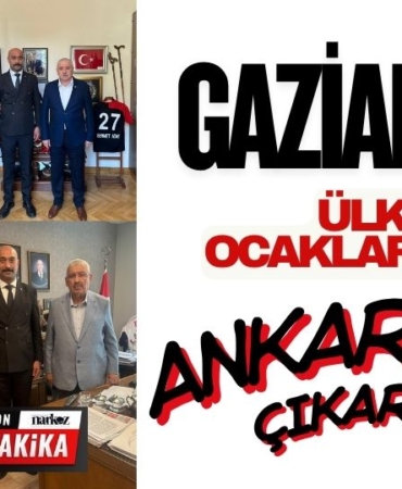 Gaziantep Ülkü Ocaklarından Ankara' ya Çıkartma