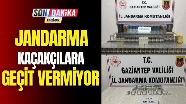Jandarma Kaçakçılara Geçit Vermiyor