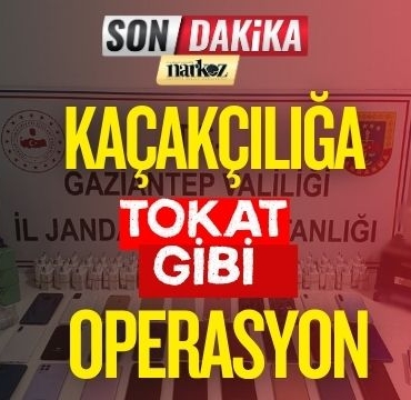 Kaçakçılığa Tokat Gibi Operasyon