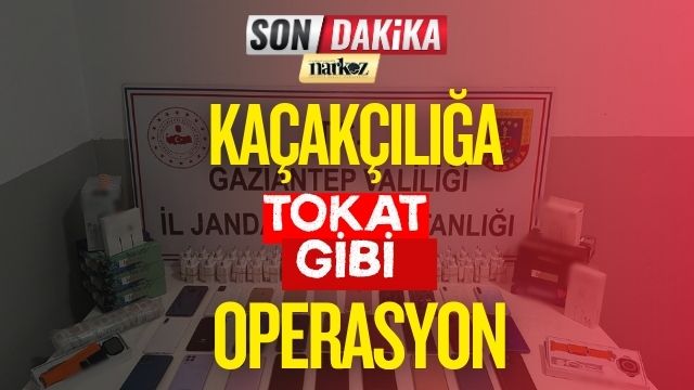 Kaçakçılığa Tokat Gibi Operasyon