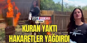 Kuran Yaktı Hakaretler Yağdırdı