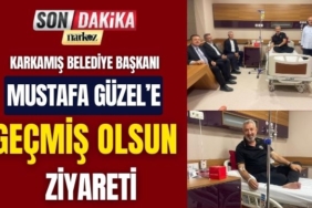 Mustafa Güzel'e Geçmiş Olsun Ziyareti