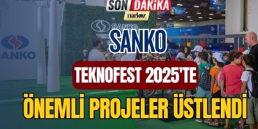 SANKO Teknofest 2025'te Önemli Projeler Üstlendi