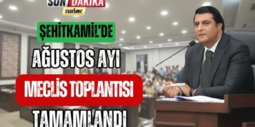 Şehitkamil' de Ağustos Ayı Meclis Toplantısı Tamamlandı