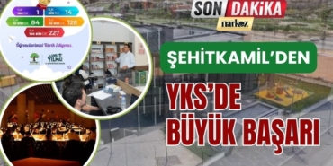 Şehitkamil' den YKS' de Büyük Başarı