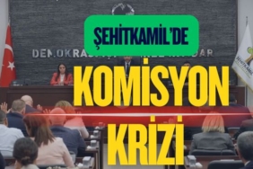 Şehitkamil'de Komisyon Krizi