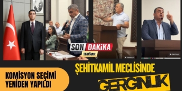 Şehitkamil Belediye Meclisinde yine gerginlik!