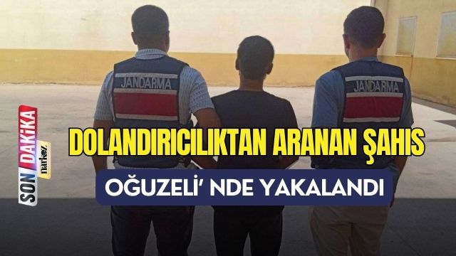 Dolandırıcılıktan Aranan Şahıs Oğuzeli' nde Yakalandı