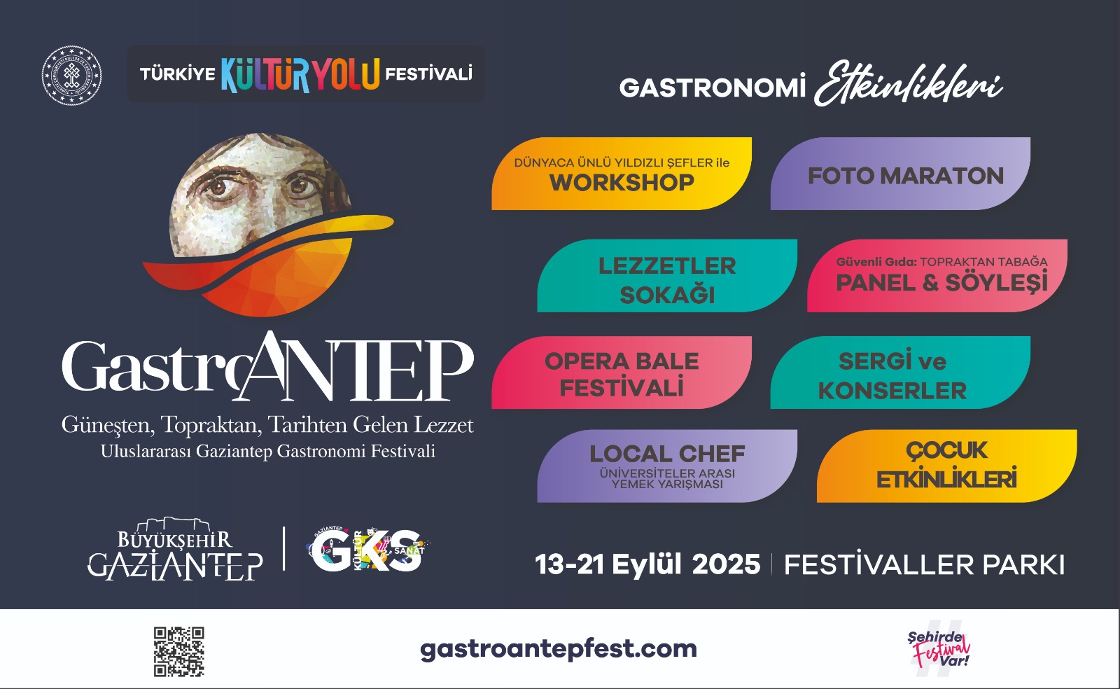 Gaziantep Büyükşehir Belediyesi GASTROANTEP Festivali Başlıyor