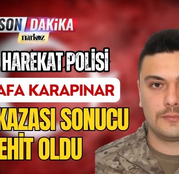 Özel Harekat Polisi Mustafa Karapınar Silah Kazası Sonucu Şehit Oldu